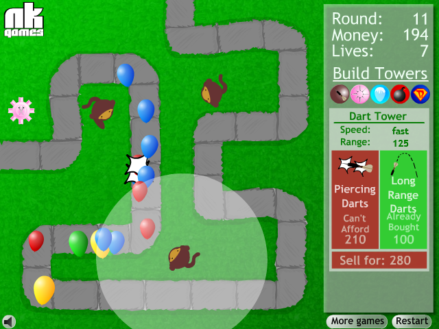 BTD 1 Guide