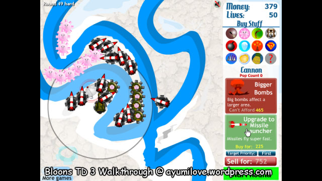 BTD3 Map 4 Multi-Track Strategy Walkthrough - Snow River Hard Mode